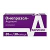 Омепразол-Акрихин капсулы кишечнорастворимые 20 мг 30 шт