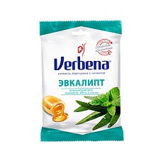 Купить Вербена Эвкалипт леденцы 60 г 1 шт цена