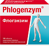 Флогэнзим таблетки кишечнорастворимые покрыт.об. 100 шт
