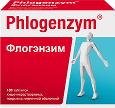 Купить Флогэнзим таблетки кишечнорастворимые покрыт.об. 100 шт цена
