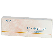 Купить Три-Мерси таблетки покрыт.плен.об. 21 шт цена