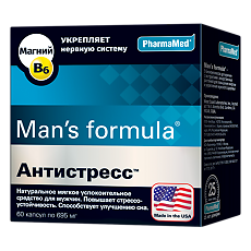 Купить Man's formula / Менс формула Антистресс капсулы массой 695 мг 60 шт. цена