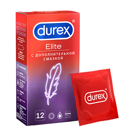 Презервативы Durex Elite 12 шт