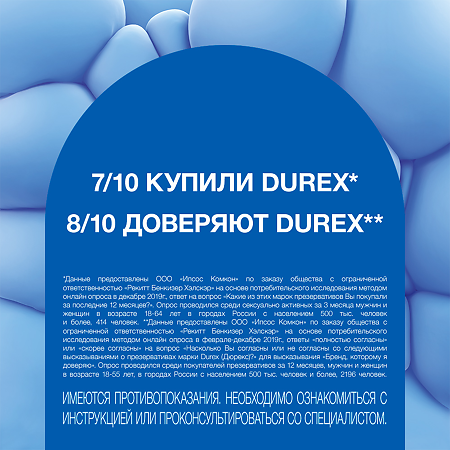 Презервативы Durex Classic классические 3 шт