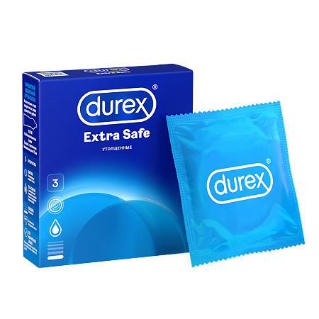 Презервативы Durex Extra Safe 3 шт