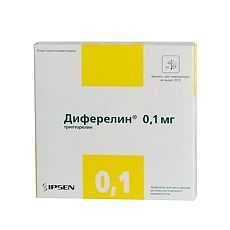 Купить Диферелин лиофилизат д/приг раствора для п/к введ 0,1 мг фл 7 шт цена