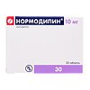 Нормодипин таблетки 10 мг 30 шт