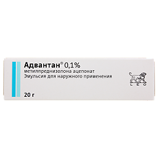 Изображение товара Адвантан эмульсия для наружного применения 0,1 % 20 г 1 шт
