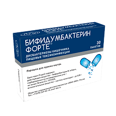 Изображение товара Бифидумбактерин форте порошок для приема внутрь 50 млн.кое/пакет 0,85 г 30 шт