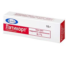 Купить Латикорт мазь для наружного применения 0,1 % 15 г 1 шт цена