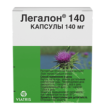 Купить Легалон 140 капсулы 140 мг 60 шт цена