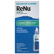 Купить Renu Multiplus раствор для линз универсальный 120 мл 1 шт цена