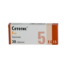 Купить Сетегис таблетки 5 мг 30 шт цена