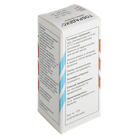 Тобрадекс капли глазные 1 мг/мл+3 мг/мл 5 мл 1 шт