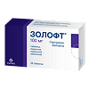 Золофт таблетки покрыт.плен.об. 100 мг 28 шт