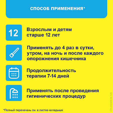 Релиф мазь для ректального и наружного применения 2,5 мг/г 28,4 г 1 шт