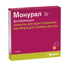 Изображение товара Монурал гранулы д/приг раствора для приема внутрь 3 г 1 шт