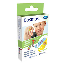 Купить Пластырь Cosmos kids детский 2 размера с рисунком 20 шт цена