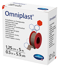 Купить Пластырь Омнипласт/Omniplast тканевой телесного цвета 5 м х 1,25 см 1 шт цена