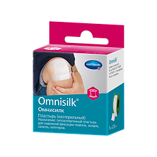 Купить Пластырь Омнисилк/Omnisilk на шелковой основе 5 м х 2,5 см белый 1 шт цена