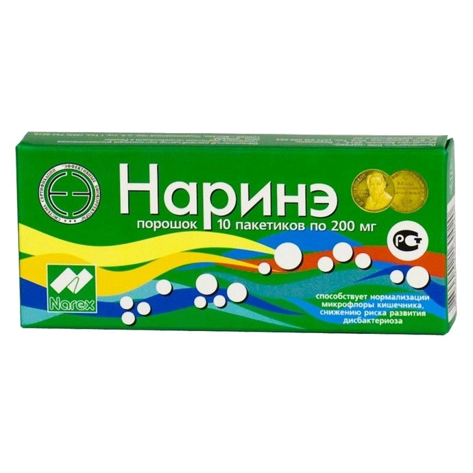 Изображение товара Наринэ порошок в пакетиках по 200 мг для поддержки кишечника и иммунитета