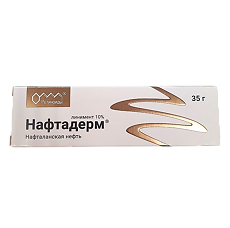 Купить Нафтадерм линимент 10 % 35 г 1 шт цена