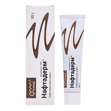 Нафтадерм линимент 10 % 35 г 1 шт