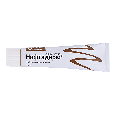 Нафтадерм линимент 10 % 35 г 1 шт