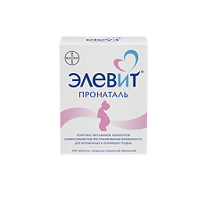 Изображение товара Элевит пронаталь таблетки покрыт.плен.об. 100 шт