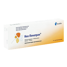 Купить Нео-Пенотран суппозитории вагинальные 500 мг+100 мг 14 шт цена