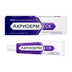 Купить Акридерм СК мазь для наружного применения 0,05%+3% 15 г 1 шт цена