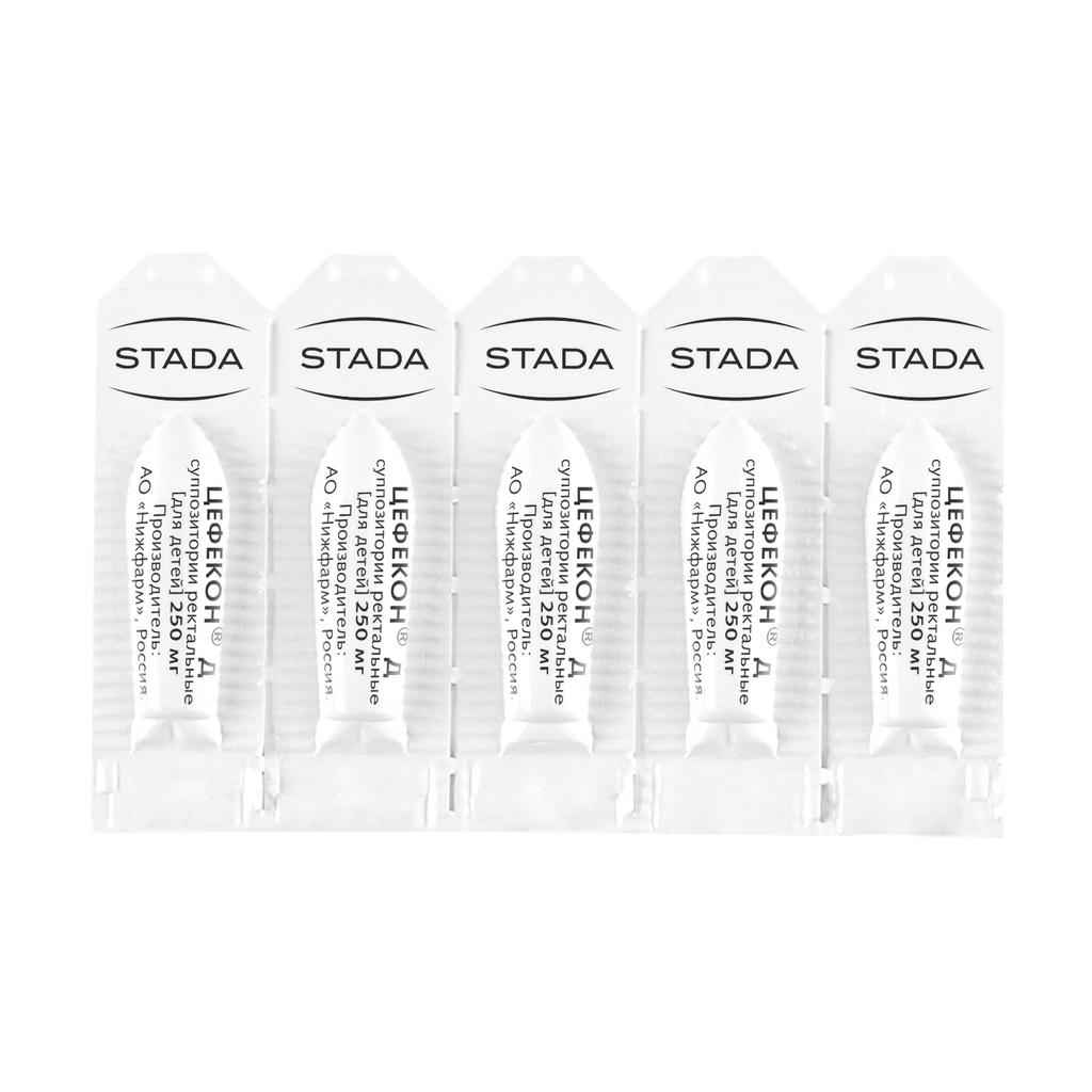 Цефекон Д Для Детей Суппозитории Ректальные 250 Мг 10 Шт - Купить.