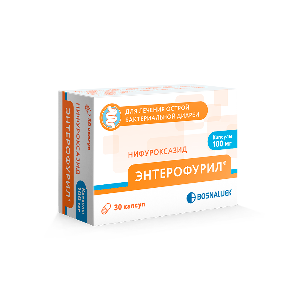 Энтерофурил Капсулы 100 Мг 30 Шт - Купить, Цена И Отзывы.