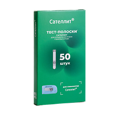 Купить Сателлит тест-полоски 50 шт цена