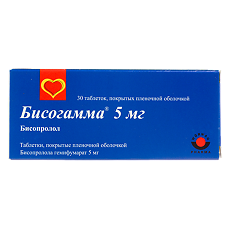 Купить Бисогамма таблетки покрыт.плен.об. 5 мг 30 шт цена