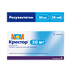 Крестор таблетки покрыт.плен.об. 20 мг 28 шт