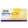 Крестор таблетки покрыт.плен.об. 5 мг 28 шт