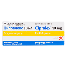 Купить Ципралекс таблетки покрыт.плен.об. 10 мг 28 шт цена