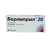 Берлиприл 20 таблетки 20 мг 30 шт