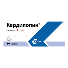 Купить Кардилопин таблетки 10 мг 30 шт цена