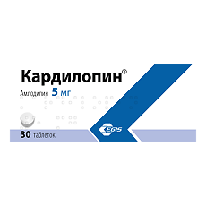 Купить Кардилопин таблетки 5 мг 30 шт цена