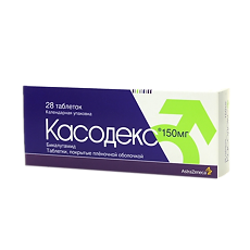 Купить Касодекс таблетки покрыт.плен.об. 150 мг 28 шт цена