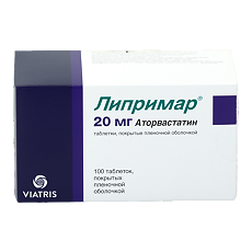 Изображение товара Липримар таблетки покрыт.плен.об. 20 мг 100 шт