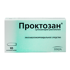 Купить Проктозан суппозитории ректальные 10 шт цена