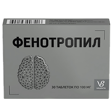 Изображение товара Фенотропил таблетки 100 мг 30 шт