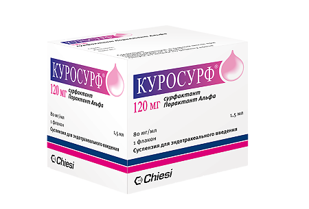 Куросурф, суспензия для эндотрахеального введ 80 мг/мл 1,5мл