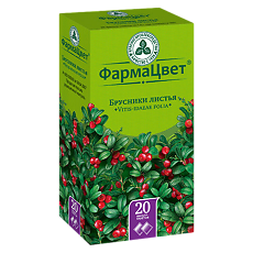 Купить Брусники листья фильтр-пакеты 1,5 г 20 шт цена