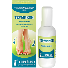 Купить Термикон спрей для наружного применения 1 % 30 г 1 шт цена