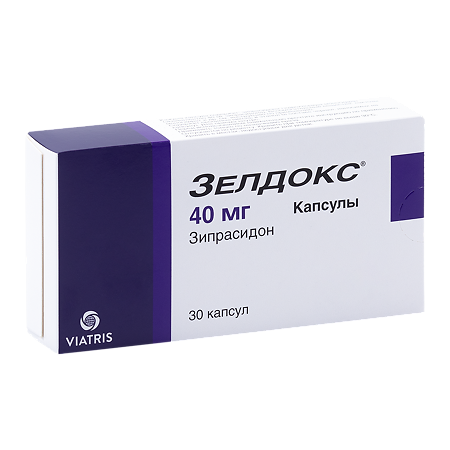 Зелдокс капсулы 40 мг 30 шт