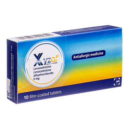 Ксизал таблетки покрыт.плен.об. 5 мг 10 шт